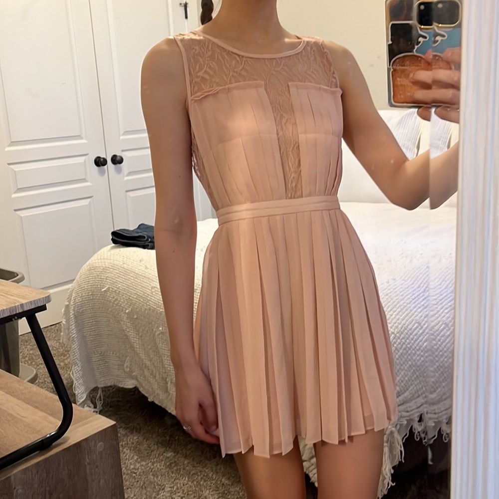 BCBG Pink Mini Dress